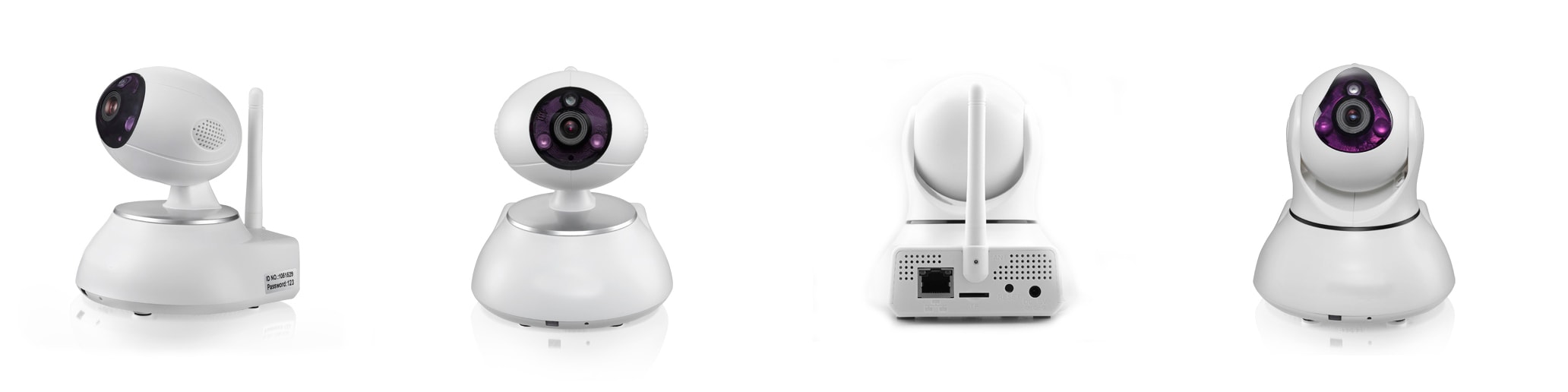eRobot - WiFi, 1 Mpx, IP, PTZ kamera